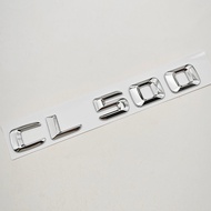 3D ABS Car Letters Logo CL500 CL550 CL600 Badge Rear Trunk Sticker For Mercedes Benz CL500 CL550 CL6