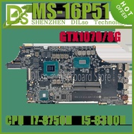 Papan Utama Notebook Untuk Papan Utama Laptop Msi Ms-16p5 Ge63 W/i5-8300h I7-8750h E1-2167m Gtx1050t