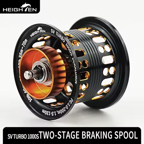 HEIGHTEN Shallow Spool For Daiwa Zillion Steez Ryoga Morethan Baitcasting Reel Lure fishing