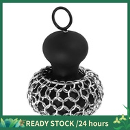 Cast Iron Chainmail Scrubber, Cast Iron Skillet Cleaner for Fry Pan Cleaner Cast Iron Skillet Cleane