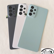 Back Cover For Samsung Galaxy A73 5G Housing Cover Battery Case Door Rear parts Replacement With Log