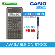 Casio Scientific Calculator FX-570MS 2nd Edition (1 Year Warranty) Kalkulator SPM Budak Sekolah Read