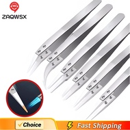 New Non Conductive Ceramic Tweezers IC SMD SMT Tweezers Heat Resistant 1000 Degree Hand Tools