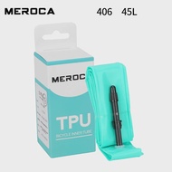 MEROCA Folding Bicycle Inner Tube Tpu Ultra-Light 349/406/451 Inner Tube for Folding Bicycle 20-Inch