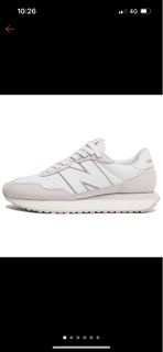 NB 237 Noritake x New Balance 237 nb237 聯名款 白灰 灰粉銀