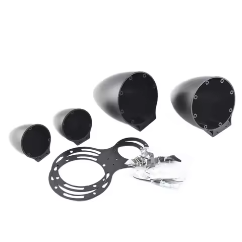 3.5 Inch Car Midrange Speaker Base Car Horn Modified 3-Way Speaker Bracket Car 3-Way Frequency Mold