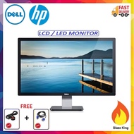 Dell / HP 19 ~ 24 inch Refurbished Used Widescreen HD LCD Monitor / LED Monitor