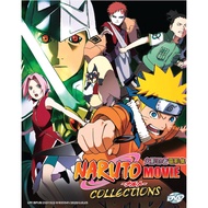 Anime DVD Naruto Movie Collections (4DVD) (2004-2015)