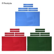 P Prettyia High Performance Pool Table Felt Billiard Cloth Table Bed Cushion -8ft Red