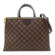 LOUIS VUITTON Brompton 2way 單肩包 2way單肩包 N41582 Damier PVC 塗層帆布 棕色 二手 女式