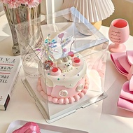 Clear Cake Box Acetate 6-12 Inches