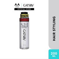 GATSBY Gel Water Super Hard 200ml (mens hair gel, hair gel hair styling, hair setting)