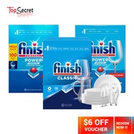 Value Bundle!! Finish Dishwasher Tablet Classic 110 tablets | Power Essentials 100 tablets