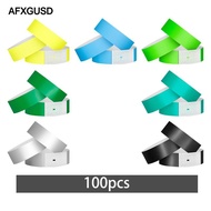 [AFXGUSD] Hospital Event Wristband Synthetic Paper Waterproof Self Adhesive Bracelet for Nurse Patie