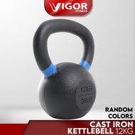 Vigor Fitness Cast Iron Kettlebell (12kg) / Kettlebell Besi Tuang (12kg)