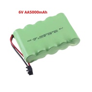 AA 5000mAh 6V SM-2P Plug Battery For RC Cars Robots Tanks Gun Boats NiMH Batteries