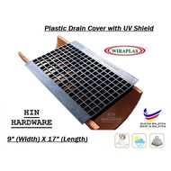 HIN Plastic Drain Cover Wiraplas / Penutup Longkang 9" x 17"