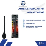CAR ANTENNA CAR ANTENNA AM FM BLACK T 02008