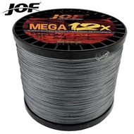 JOF X12 300M 12 Strands Braided Fishing Line PE Line Japan Super Strong Trout Line PE Line Fishing L
