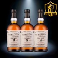 Balvenie 14 Years Old The Week of Peat Single Malt Whisky 700ml/48.3% (With Box) x 3
