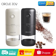 Circle Joy LOMO Electric Coffee Grinder External 40 Levels Type-C Charging Efficient & Fast Grinding