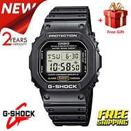 นาฬิกา G-Shock รุ่น DW-5600E-1V นาฬิกาผู้ชายสายเรซิ่นสีดำ รุ่น ตัวขายดี - มั่นใจ ของแท้ 100%  man นา