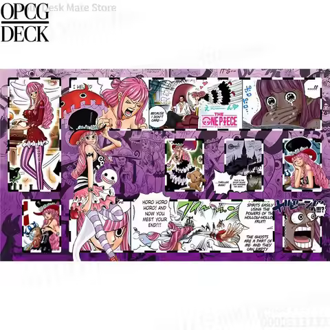 One Piece Opcg Playmat Card Game Playmat Perona Negative Hollow Anime Playmat High-Quality Card Game