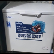 freezer aqua 150liter *preloved