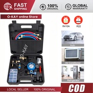 Single-Value Manifold Gauge Set for R22, R134a, R410a Refrigerant Charging