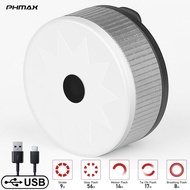 PHMAX ไฟท้ายรถจักรยานชาร์จ USBไฟเตือนความปลอดภัย LED กันน้ำ IPX-5อุปกรณ์เสริมกระพริบจักรยานไฟท้ายจักรยาน