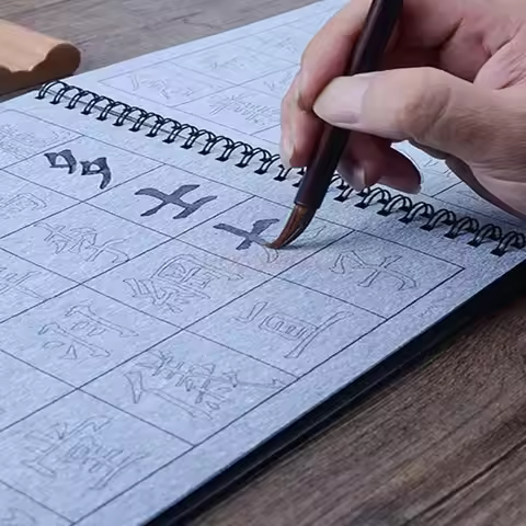 Regular script Yu Gonggong monument Ou Kai water writing brush copybook Adult beginners double-sided