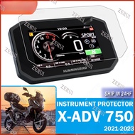 ZR For XADV750 Accessories Dashboard Screen Protector Film For Honda X-ADV 750 XADV 750 2021-2023 TFT LCD Instrument Protector