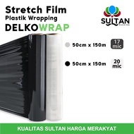Stretch Film 50cm x 300m Plastic Wrapping Delko Wrap