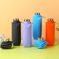 700ml BPA-FREE Silicone Foldable Drinking Water Bottle