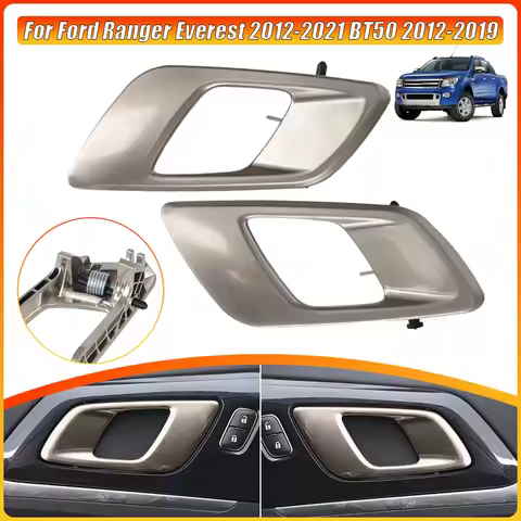 Front Left & Right Inner Door Handle for Ford Ranger 2012-2021 Everest 2012-2021 BT50 2012-2019 Door