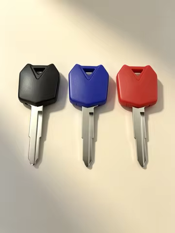 Motorcycle Key Blank Uncut Keys for Kawasaki ZXR400 ZX-6R 10R 12R 14R ZX750 Z1000 ZR1200 ZZR1400 Ant