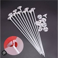 Balloon Stick Balloon Stem WHITE Balloon Stick Balloon Cup Balloon Stick