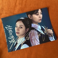 hand signed Lee Hye-ri Jung DaBin Friendly Rivalry AUTOGRAPHED photos 7 inches SIGNED K-POP COLLECTI