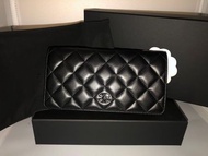 Chanel classic flap long wallet