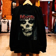 Metal MISFITS BAND LONG KAOS ORIGINAL DISTRO - LATEST ORIGINAL DISTRO METAL BAND MEN'S LONG KAOS