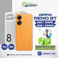 OPPO RENO 8T LTE 5G 8/256 GB RAM 8 ROM 256 8GB 256GB HP Smartphone Android Handphone