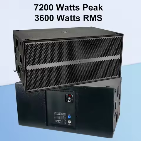 SUB 9006 2X18 Inch 7200w Active HIGH POWER SUBWOOFER Professional Speakers Equipos De Sonido Bass Du