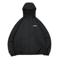 [PayDay] Rown Division Windbreaker Jacket || Gecko Black Jacket Anorak