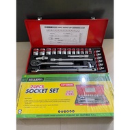 Sellery 8-32 Socket Wrench Set 24 Pcs Socket Wrench/ 24pcs