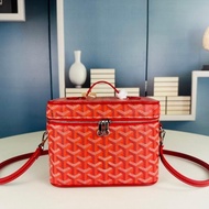 8HSY 2026 New Style Ready Stock Go--rd Dog Teeth Cosmetic Bag Box Bag Toiletry Bag Shoulder Bag Mess