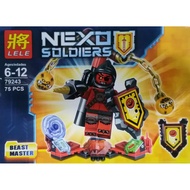 LELE BUILDING BLOCK MODEL 79243 (75 pcs) NEXO KNIGHT BLOCK