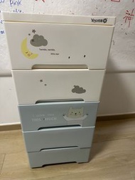 兒童五層收納櫃