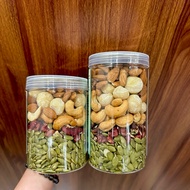 500G Mix 5 Premium Shelled Instant Nutritious Nuts (Cashews, Macadamia Nuts, Zucchini, Almonds, Waln
