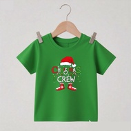 CHRISTMAS CREW T-SHIRT CHILDREN'S T-SHIRT