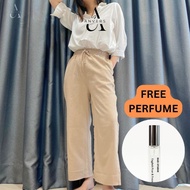 ANVERS | Women Palazo Soft Cotton Wide Leg Pants P0003